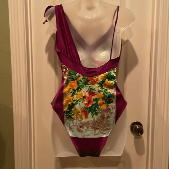 Vintage Jean Paul Gaultier floral print bodysuit - Picture 4 of 8